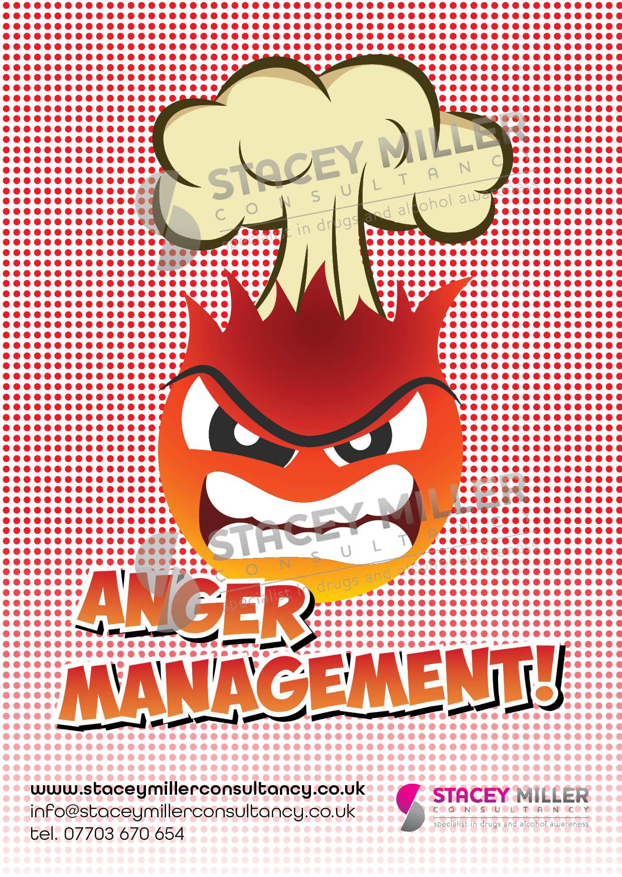 Anger Management Postcard