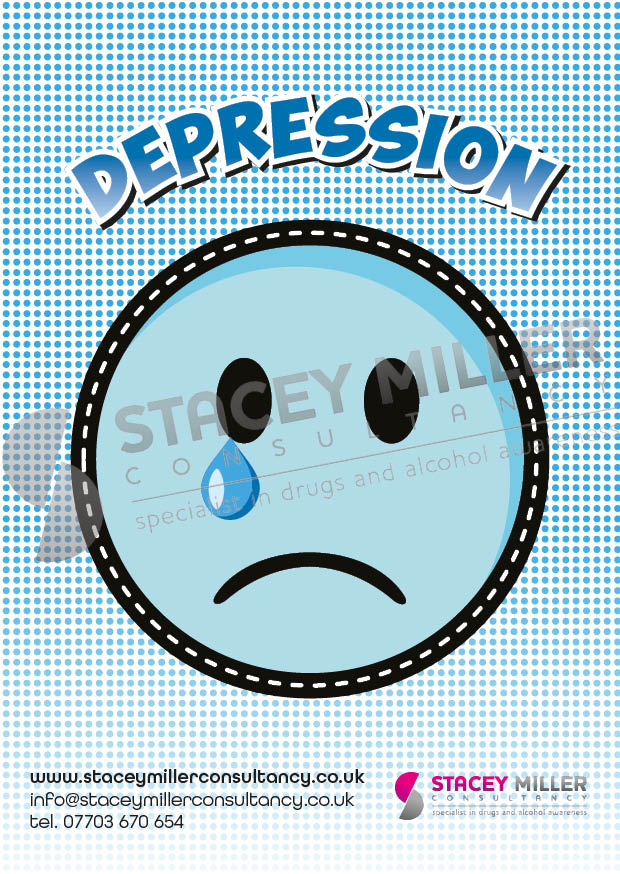 Depression Postcard