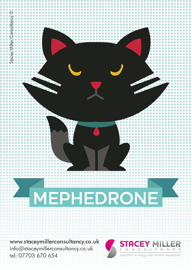 Mephedrone Postcard